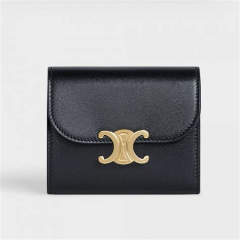 black Celine Wallets for Women 